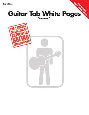 Book cover of Guitar Tab White Pages - Volume 1 by Hal Leonard Corp