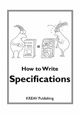 Book cover of How To Write Specifications by Schauer, Heath