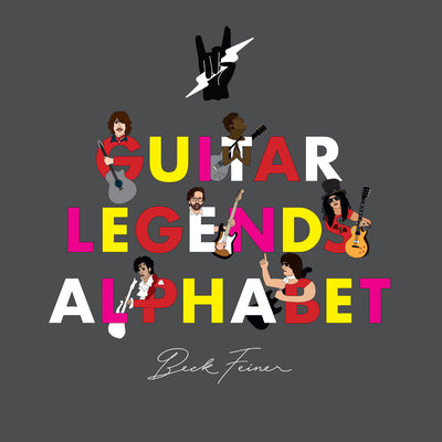 Book cover of Guitar Legends Alphabet by Feiner, Beck