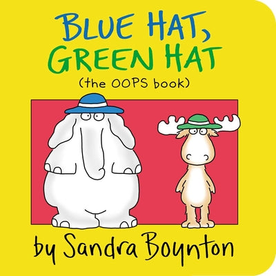 Book cover of Blue Hat, Green Hat by Boynton, Sandra