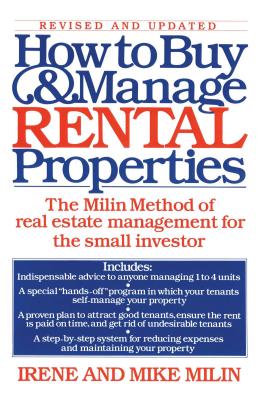 Book cover of How to Buy and Manage Rental Properties by Milin, Irene
