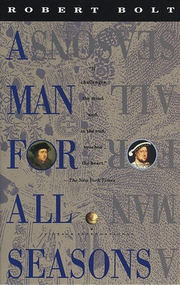 A Man for All Seasons by Robert Bolt book cover