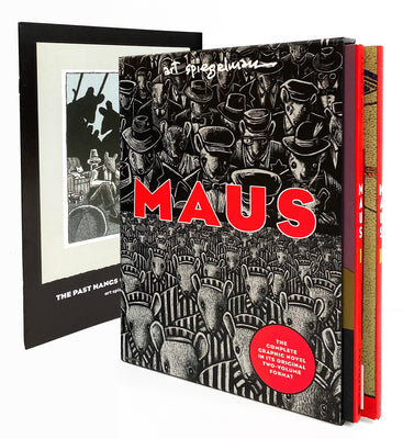 Book cover of Maus I & II Paperback Box Set by Spiegelman, Art