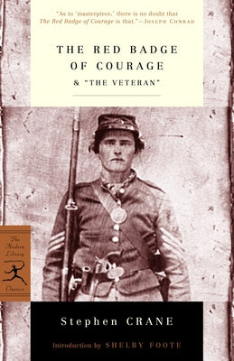The Red Badge of Courage & "The Veteran" by Crane, Stephen book cover