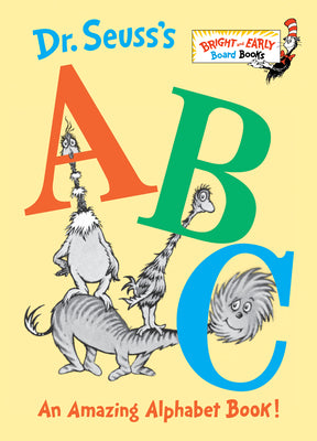 Book cover of Dr. Seuss's ABC: An Amazing Alphabet Book! by Dr Seuss