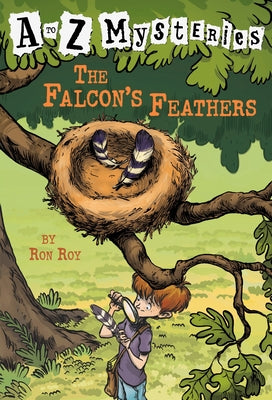 The Falcon's Feathers by Ron Roy book cover