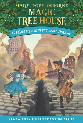 Earthquake in the Early Morning by Mary Pope Osborne book cover