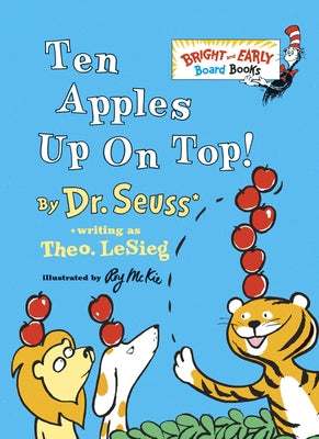 Ten Apples Up on Top! by Dr Seuss book cover