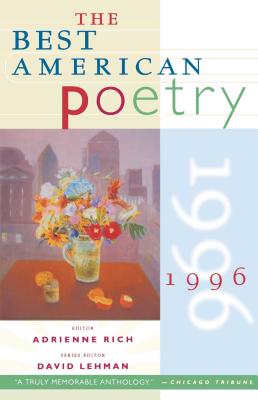 Book cover of The Best American Poetry 1996 by Rich, Adrienne