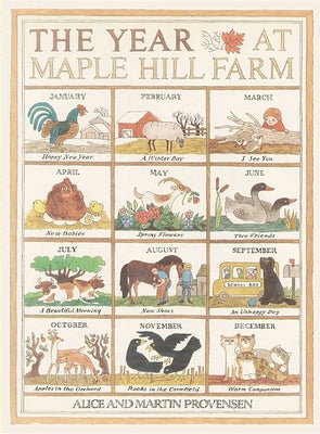 Book cover of The Year at Maple Hill Farm by Provensen, Alice
