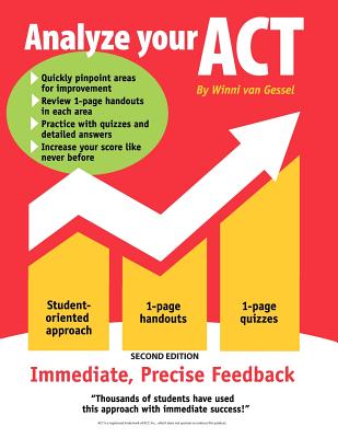 Book cover of Analyze Your ACT: Second Edition by Van Gessel, Winni