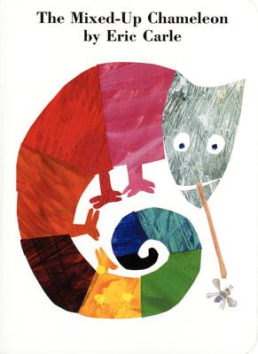 The Mixed-Up Chameleon Board Book by Carle, Eric book cover