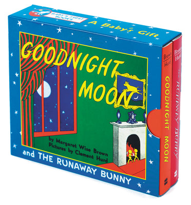 Book cover of A Baby's Gift: Goodnight Moon and the Runaway Bunny by Brown, Margaret Wise