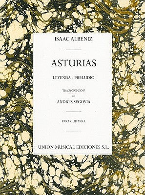 Book cover of Asturias: Leyenda * Preludio by Albeniz, Isaac