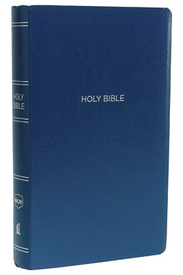 Book cover of NKJV, Gift and Award Bible, Leather-Look, Blue, Red Letter Edition by Thomas Nelson