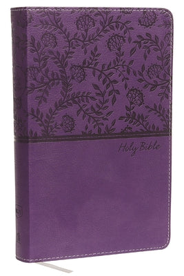 Book cover of NKJV, Deluxe Gift Bible, Imitation Leather, Purple, Red Letter Edition by Thomas Nelson