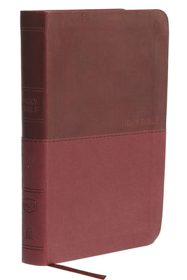 Book cover of NKJV, Value Thinline Bible, Compact, Imitation Leather, Burgundy, Red Letter Edition by Thomas Nelson