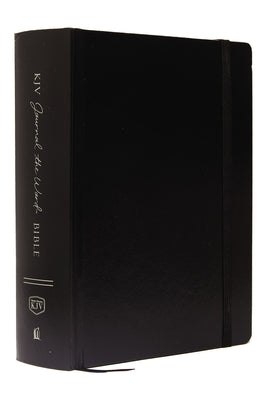 Book cover of KJV, Journal the Word Bible, Large Print, Hardcover, Black, Red Letter Edition: Reflect, Journal, or Create Art Next to Your Favorite Verses by Thomas Nelson