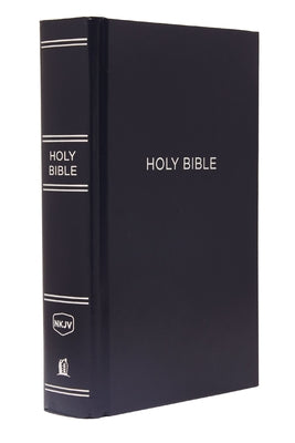 Book cover of NKJV, Pew Bible, Large Print, Hardcover, Blue, Red Letter Edition by Thomas Nelson