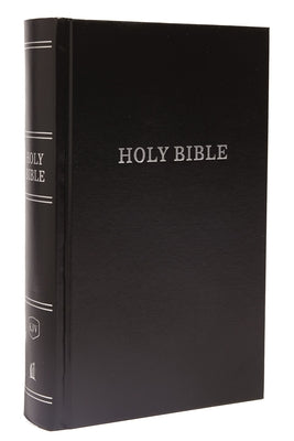 Book cover of KJV, Pew Bible, Hardcover, Black, Red Letter Edition by Thomas Nelson
