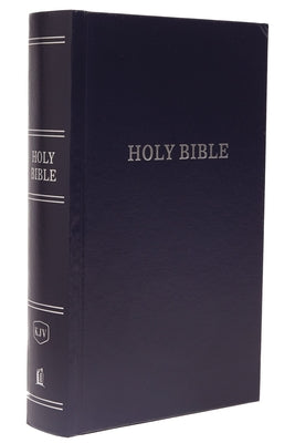 Book cover of KJV, Pew Bible, Hardcover, Blue, Red Letter Edition by Thomas Nelson