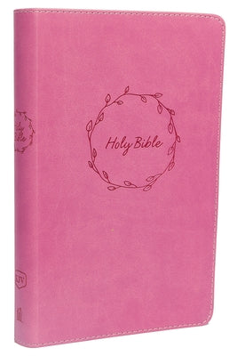 Book cover of KJV, Deluxe Gift Bible, Imitation Leather, Pink, Red Letter Edition by Thomas Nelson