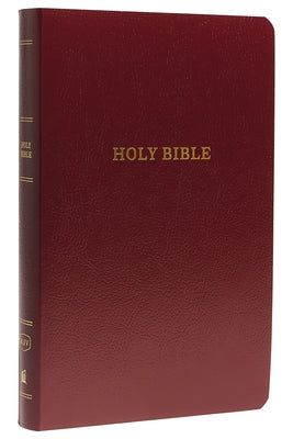 Book cover of KJV, Gift and Award Bible, Imitation Leather, Burgundy, Red Letter Edition by Thomas Nelson