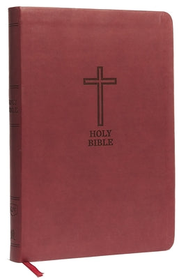 Book cover of KJV, Thinline Bible, Large Print, Imitation Leather, Red Letter Edition by Thomas Nelson