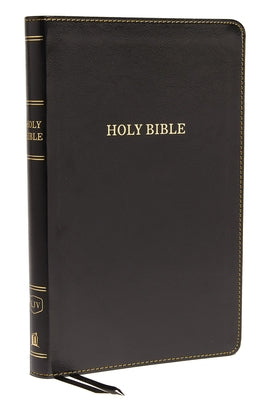 Book cover of KJV, Thinline Bible, Standard Print, Imitation Leather, Black, Red Letter Edition by Thomas Nelson