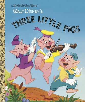 Book cover of The Three Little Pigs (Disney Classic) by Random House Disney