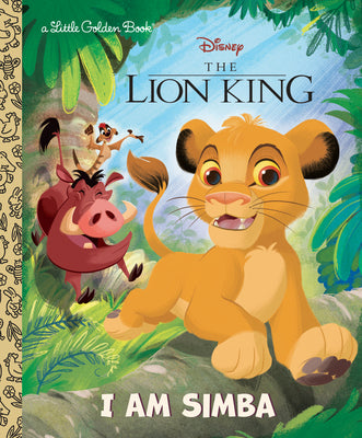 I Am Simba (Disney the Lion King) by John Sazaklis book cover