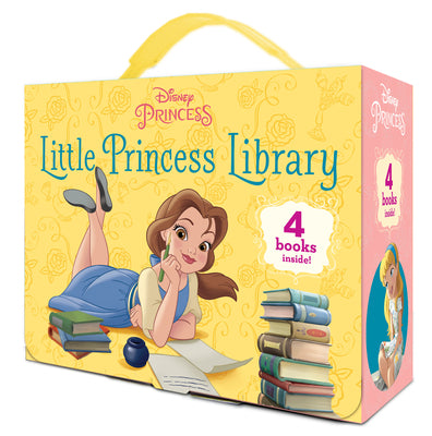 Little Princess Library (Disney Princess): Disney Cinderella; Disney the Little Mermaid; Disney Moana; Disney Beauty & the Beast by Random House Disney book cover