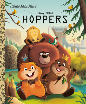 Book cover of Disney/Pixar Hoppers Little Golden Book by Golden Books