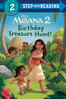 Book cover of Birthday Treasure Hunt! (Disney Moana 2) by Hurley, Kamalani