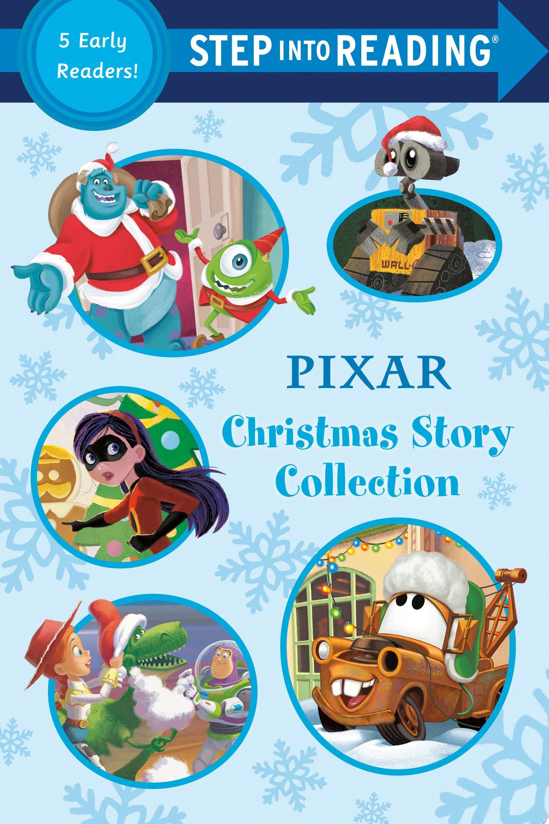 Book cover of Pixar Christmas Story Collection by Random House Disney
