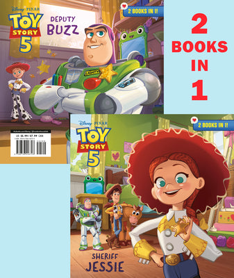 Book cover of Sheriff Jessie/Deputy Buzz (Disney/Pixar Toy Story 5) by Random House Disney