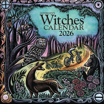 Book cover of Llewellyn's 2026 Witches' Calendar by Llewellyn