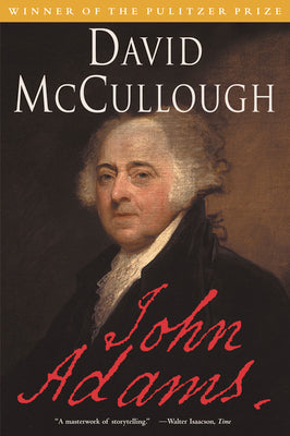 John Adams by McCullough, David book cover