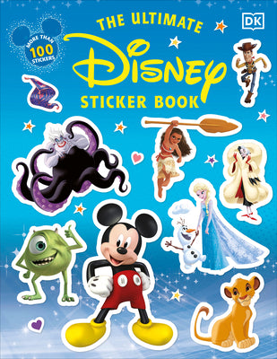 Book cover of The Ultimate Disney Sticker Book by DK