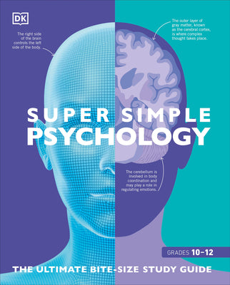 Super Simple Psychology: The Ultimate Bitesize Study Guide by DK book cover