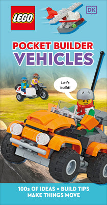 Book cover of Lego Pocket Builder Vehicles: Make Things Move by Kosara, Tori