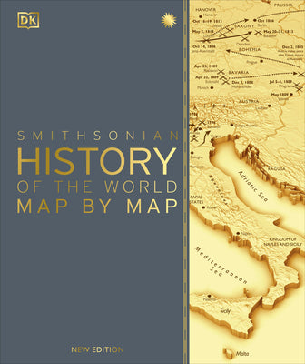 Book cover of History of the World Map by Map by DK