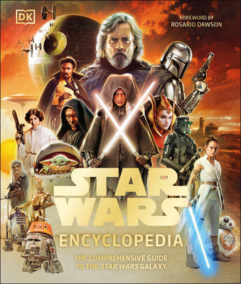 Book cover of Star Wars Encyclopedia: The Comprehensive Guide to the Star Wars Galaxy by Brooks, Dan