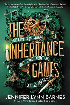 Book cover of The Inheritance Games by Barnes, Jennifer Lynn