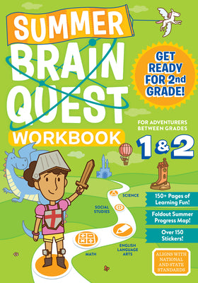 Summer Brain Quest: Between Grades 1 & 2 by Workman Publishing book cover