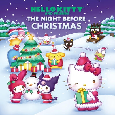 Hello Kitty and Friends the Night Before Christmas by Merrill Hagan book cover