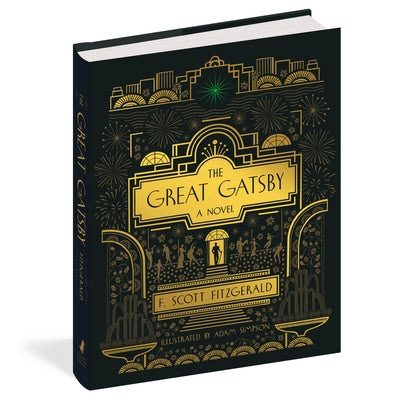The Great Gatsby: A Novel: Deluxe Illustrated Edition by F. Scott Fitzgerald book cover