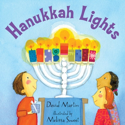 Hanukkah Lights by David Martin book cover