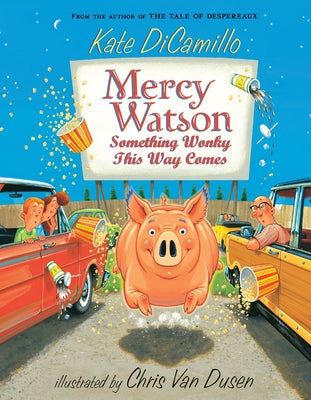 Book cover of Mercy Watson: Something Wonky This Way Comes: (A Funny and Heartwarming Chapter Book about a Lovable, Toast-Eating Pig - Perfect for Early Readers and by DiCamillo, Kate