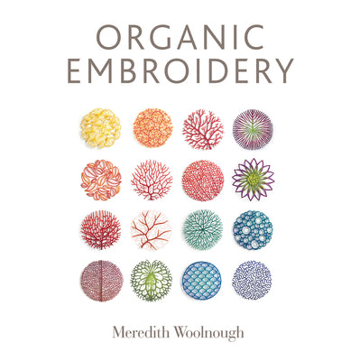 Book cover of Organic Embroidery by Woolnough, Meredith